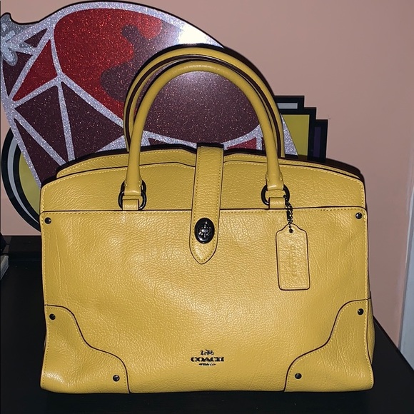 Coach Handbags - Coach Mercer Satchel 30 in Grain Leather